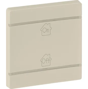 Elektroinstalační materiál Valena LIFE kryt pro MYHONE 2modul. ON/OFF barva béžová *755081 Legrand