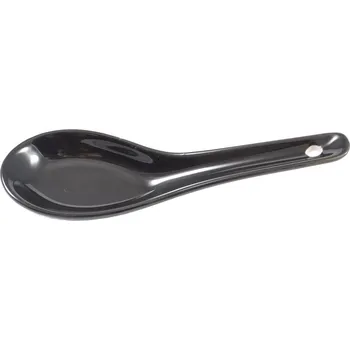Oriental Essentials Porcelánová lžíce černá