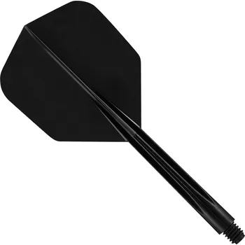 Příslušenství pro šipky Condor letky s násadkou AXE Small, černé Délka násadky: 21 mm