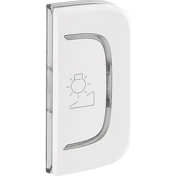 vypínač Valena ALLURE krytka 1 modulová pro MYHONE pravá symbol regulace barva bílá *755464 Legrand