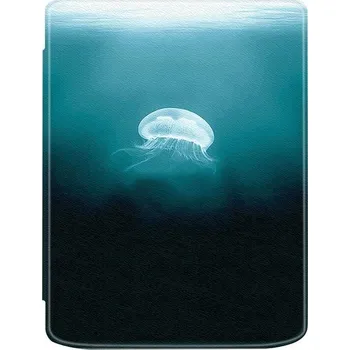 Pouzdro na čtečku elektronické knihy Pouzdro B-SAFE LOCK 3483, obal na Pocketbook 743G InkPad 4 a Pocketbook 743C InkPad Color 2 - motiv Medusa, magnetické zavírání, AutoSleep + BONUSY