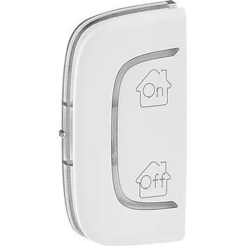 vypínač Valena ALLURE krytka 1 modulová pro MYHONE levá symbol ON/OFF barva bílá *755539 Legrand