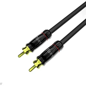 Audio kabel Ludic - Hera Interlink RCA-RCA 1,5m - Signálový RCA cinch kabel pro High-End komponenty