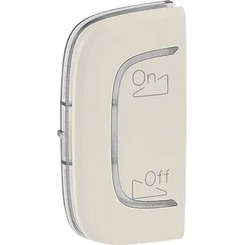 vypínač Valena ALLURE krytka 1 modulová pro MYHONE levá symbol regulace barva béžová*755574 Legrand