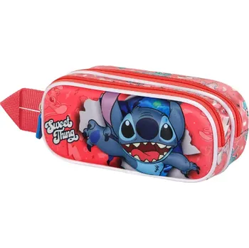 Penál Lilo a Stitch Penál Disney Stitch Thing 3D dvojité pouzdro