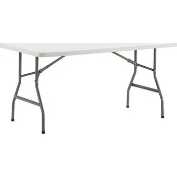 Jídelní stůl Skládací stůl HOTELUM 152 LIGHT, 152 x 75 cm, bílý HQ-C152