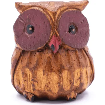 Milujeme Kameny Sova - dřevěná soška 446548