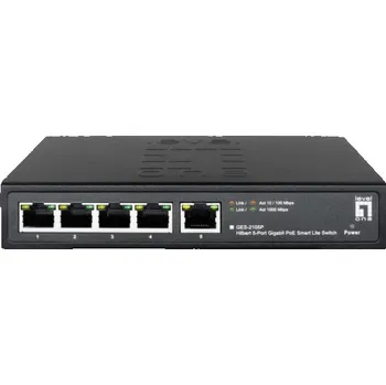 Zabezpečovací technika LEVELONE GES-2105P