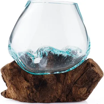 Dóza na potraviny Dóza sklo s kořenem malá 05