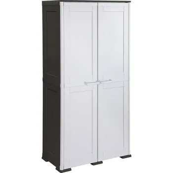 Koupelnový nábytek Tontarelli Úložná skříň OMNIMODUS SIMPLEX velká 3 černo-šedá 8086342AO2 8086342AO2