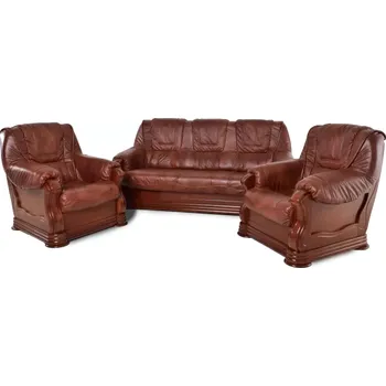 Sedací souprava Kožená sedací souprava Baron 3N+1+1