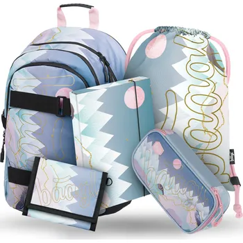 Školní batoh Baagl Školní set Skate Moon II A-33078