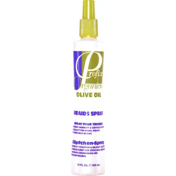 Stylingový přípravek Sprej na copánky - PROFIX ORGANICS Olive Oil Braids Spray 355 ml