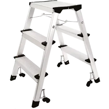 Schůdek STEP MOBIL 103, hliníkové schůdky mobilní, oboustranné, 2x3 stupně