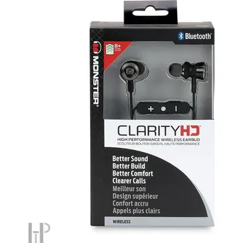 Sluchátka Monster Clarity HD In-Ear Bluetooth - Bluetooth HD sluchátka do uší