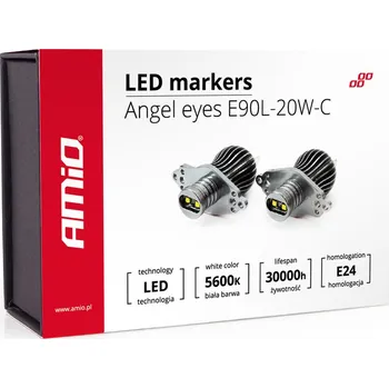 Autožárovka AMiO LED markery BMW E90L-20W-C