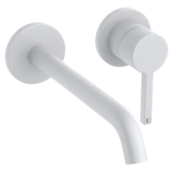 Vodovodní baterie RAK Ceramics Feeling Umyvadlová baterie 220, výška: 70 mm, páková, bílá 2024553RK