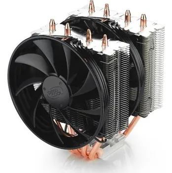 PC ventilátor DEEPCOOL FROSTWIN, chladič CPU, Intel + AMD