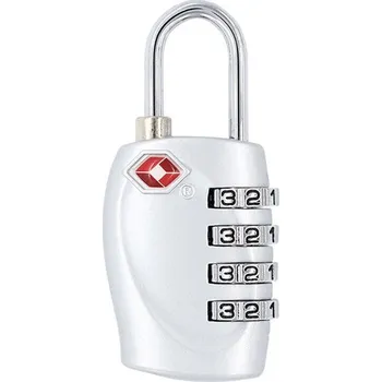 Visací zámek KUFRYPLUS TSA zámek TL113 stříbrný