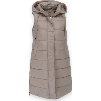 Vesta s kapucí MY6315 Itálie barva: béžová, velikost: L