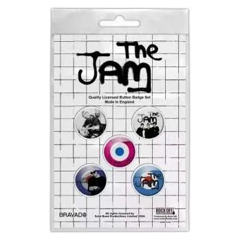 Merch The Jam: The Jam Button Badge Pack: All Mod Cons
