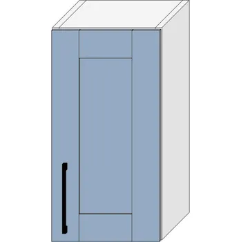 Kuchyňská skříňka Horní skříňka H30/P PASTEL Dekor: Modrá