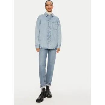 Calvin Klein Jeans džínová košile J20J224049 Modrá Relaxed Fit M