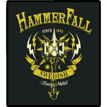 Nášivka nášivka na záda, zádovka Hammerfall - Swedish heavy metal
