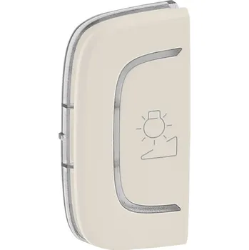 vypínač Valena ALLURE krytka 1 modulová pro MYHONE levá symbol regulace barva béžová *755484 Legrand