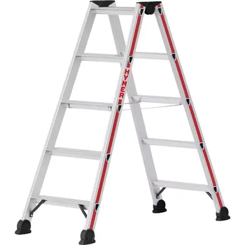 Žebřík Hliníkové štafle Hymer profi typ 4024 2x5