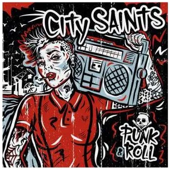 Zahraniční hudba 2LP City Saints: Punk & Roll CLR | LTD 2024 2LP Blue Red & White Splatter Vinyl