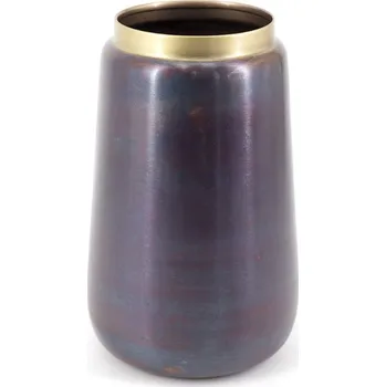 Váza Vysoká antická váza v barvě kobaltové modři 28cm