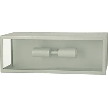 Venkovní osvětlení ACA Lighting Venkovní nástěnné svítidlo CELIA max. 60W/2xE27/230V/IP44, šedá barva, CELIA2