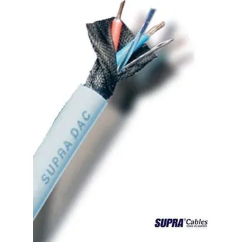 Audio kabel Supra Dac - Analogový propojovací kabel s velmi nízkou kapacitou - 1 m