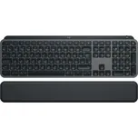 Logitech klávesnice MX Keys S/ bezdrátová/ Bluetooth/ USB-C/ US layout/ opěrka dlaně/ grafitová