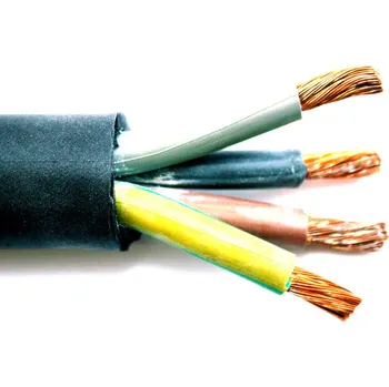 elektrický kabel Kabel H07RN-F 4G10 pryžový, gumový pro střední namáhání harmonizovaný CGTG 4x10