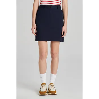 Dámská sukně SUKNĚ GANT CHINO SKIRT EVENING BLUE