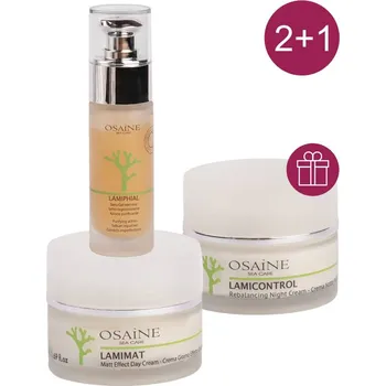 Pleťový krém Akce 2+1 Osaine OILY pro mastnou pleť a pleť s akné, krémy a regulace mazu