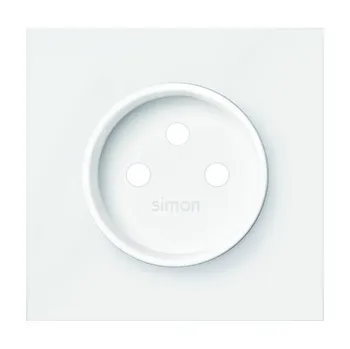 Elektrická zásuvka Simon 100 10000068-230 Kryt zásuvky 1 násobné bílá matná