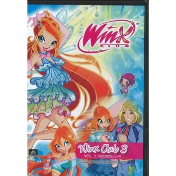 DVD film Winx Club - 3. série, epizody 1-4 - DVD