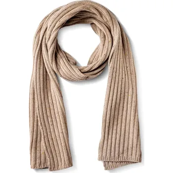 Šála Kreibich&Fellhof MERINO pletená šála Fuschlsee Barva: béžová, Velikost: UNI