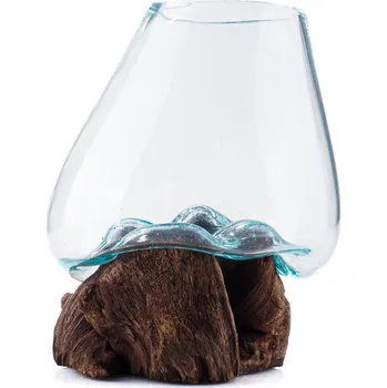 Dóza na potraviny Dóza sklo s kořenem střední 10