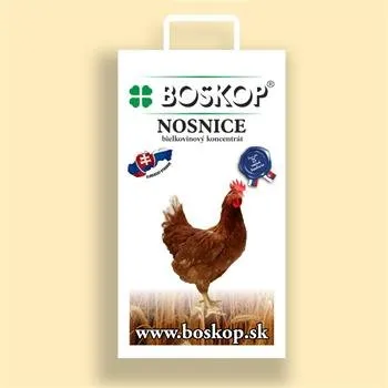 Krmivo pro hospodářské zvíře BOSKOP nosnice bílkovinový koncentrát sypký 20kg