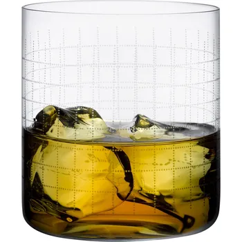 Sklenice Nude, Skleničky na whisky Finesse Grid 300 ml 4 ks - Formadore