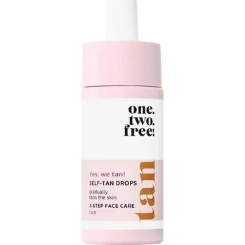 Samoopalovací přípravek one.two.free! - Self-Tan Drops Samoopalovací krémy 15 ml unisex