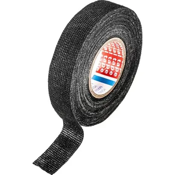 Lepicí páska ACI izolační páska PET textilní 19 mm x 15 m černá, pro kabelové svazky