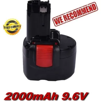 TopTechnology Baterie BAT048, BAT100 2000mAh 9,6V Ni-MH pro Bosch 32609, PSR 960 neoriginální