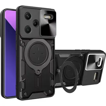 Pouzdro na mobilní telefon Kryt Xiaomi Redmi Note 13 Pro+ 5G Techsuit CamGuard Pro - černý