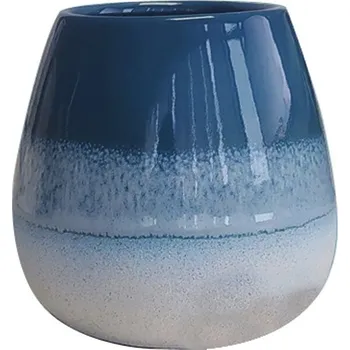 Dávkovač mýdla SHEJLA sklenka na postavení, modrá