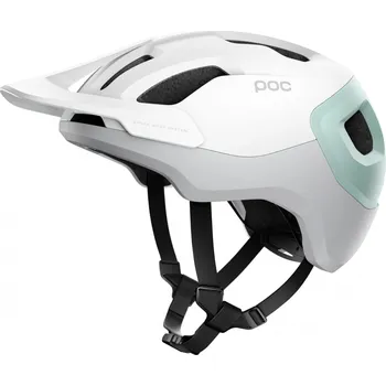 Cyklistická přilba POC Axion Spin Hydrogen White/Apophyllite Green Matt